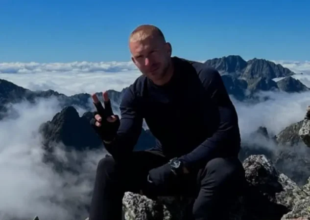 Hinol wspiął się na Durny szczyt w Tatrach.