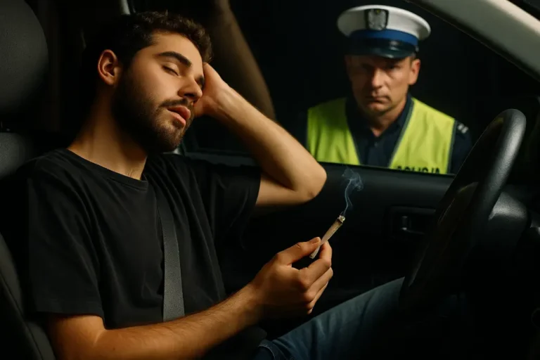 Read more about the article Zasnął na autostradzie A4. Był pod wpływem marihuany.